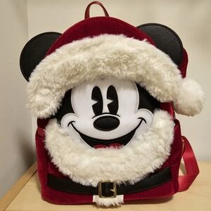 Mickey Mouse Santa Mini Backpack